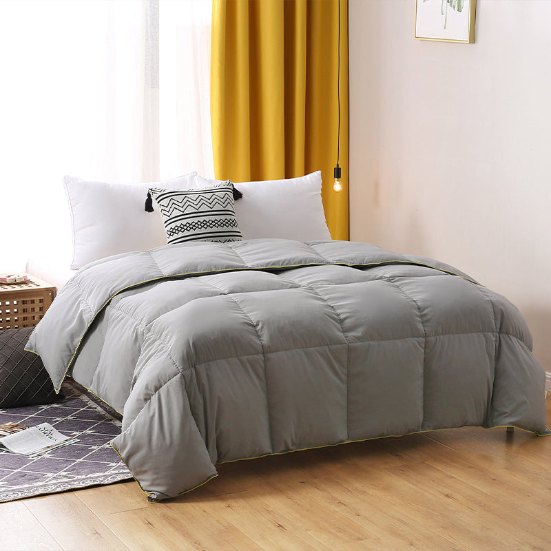 All Season Comforter Filled with Feather Fiber