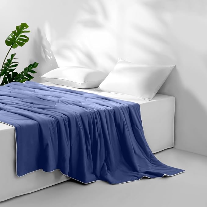 BlueCool™ Cooling Comforter-Navy Blue