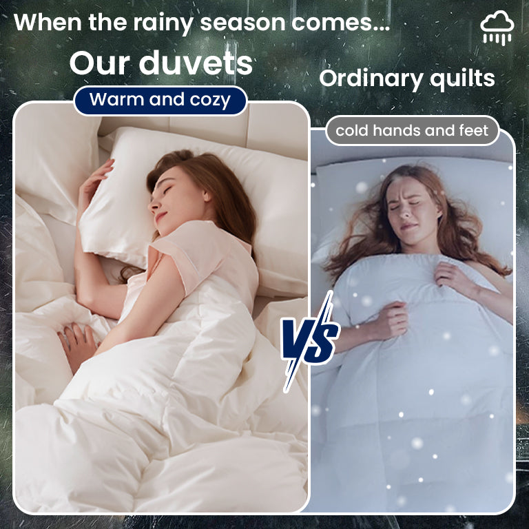 Is a Down Duvet Too Hot?