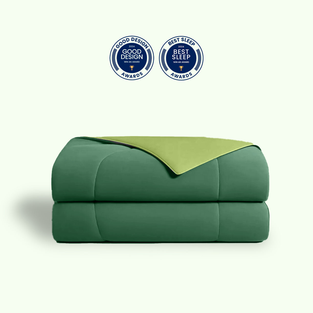 BlueCool™ Cooling Comforter-Sage Green