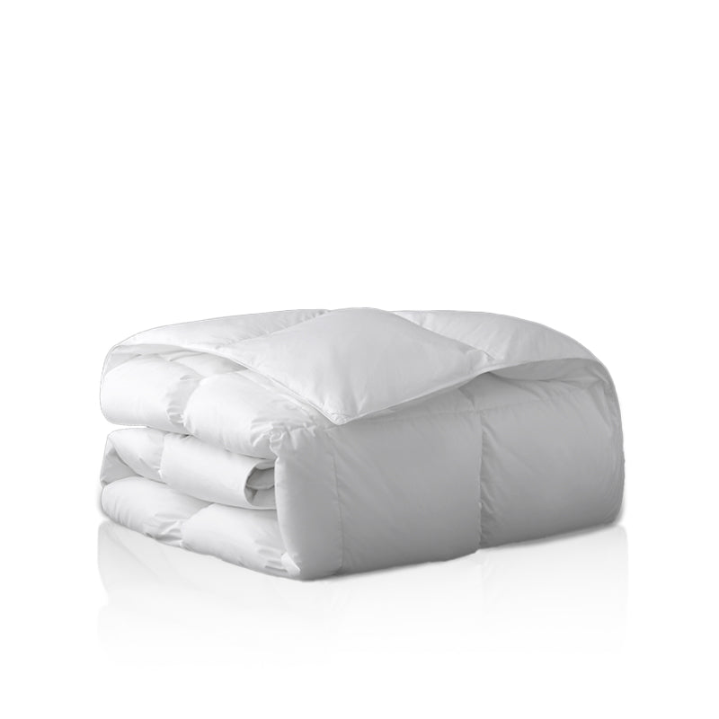 Sky-Classic Organic Goose Feather Down Comforter All-Season and Winter-weight Feather & Down Duvet Insert