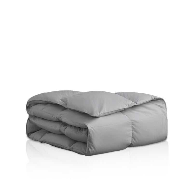 Sky-Classic Organic Goose Feather Down Comforter All-Season and Winter-weight Feather & Down Duvet Insert